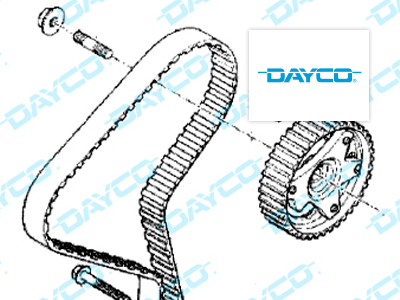 Informacion Técnica Dayco: Kit de distribución KTB532 para modelos Nissan, Renault, Dacia